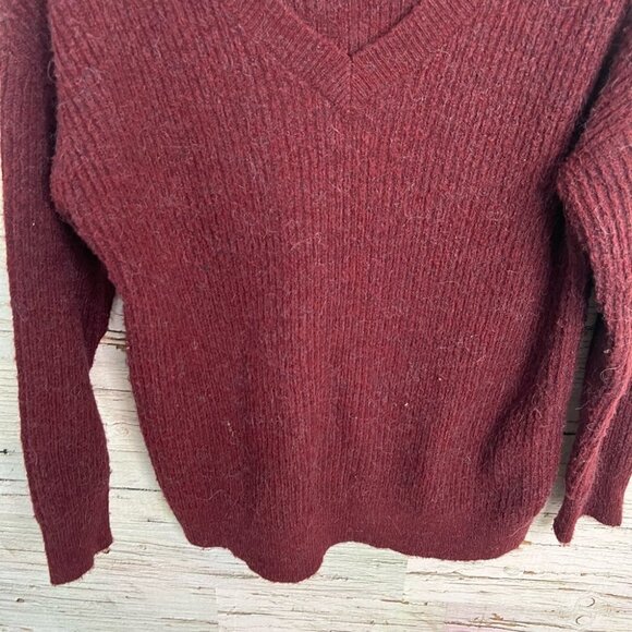 Bb Dakota red sweater long sleeve size small - Picture 4 of 7
